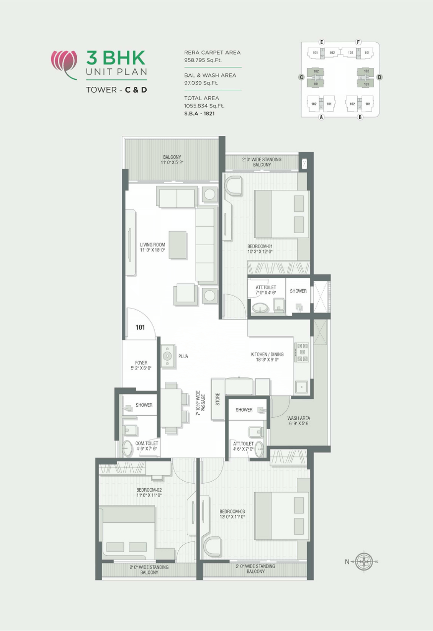 3BHK-CD