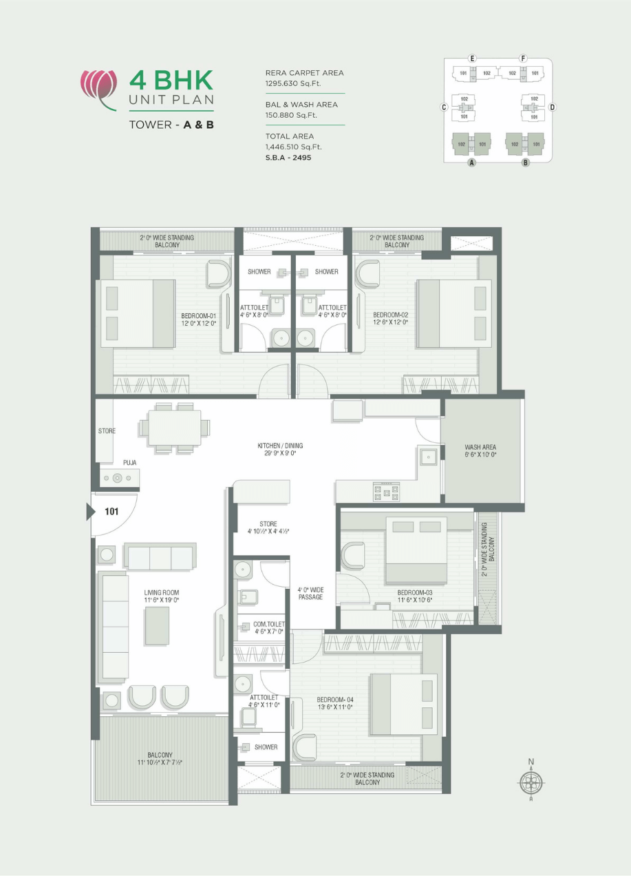 4BHK-AB